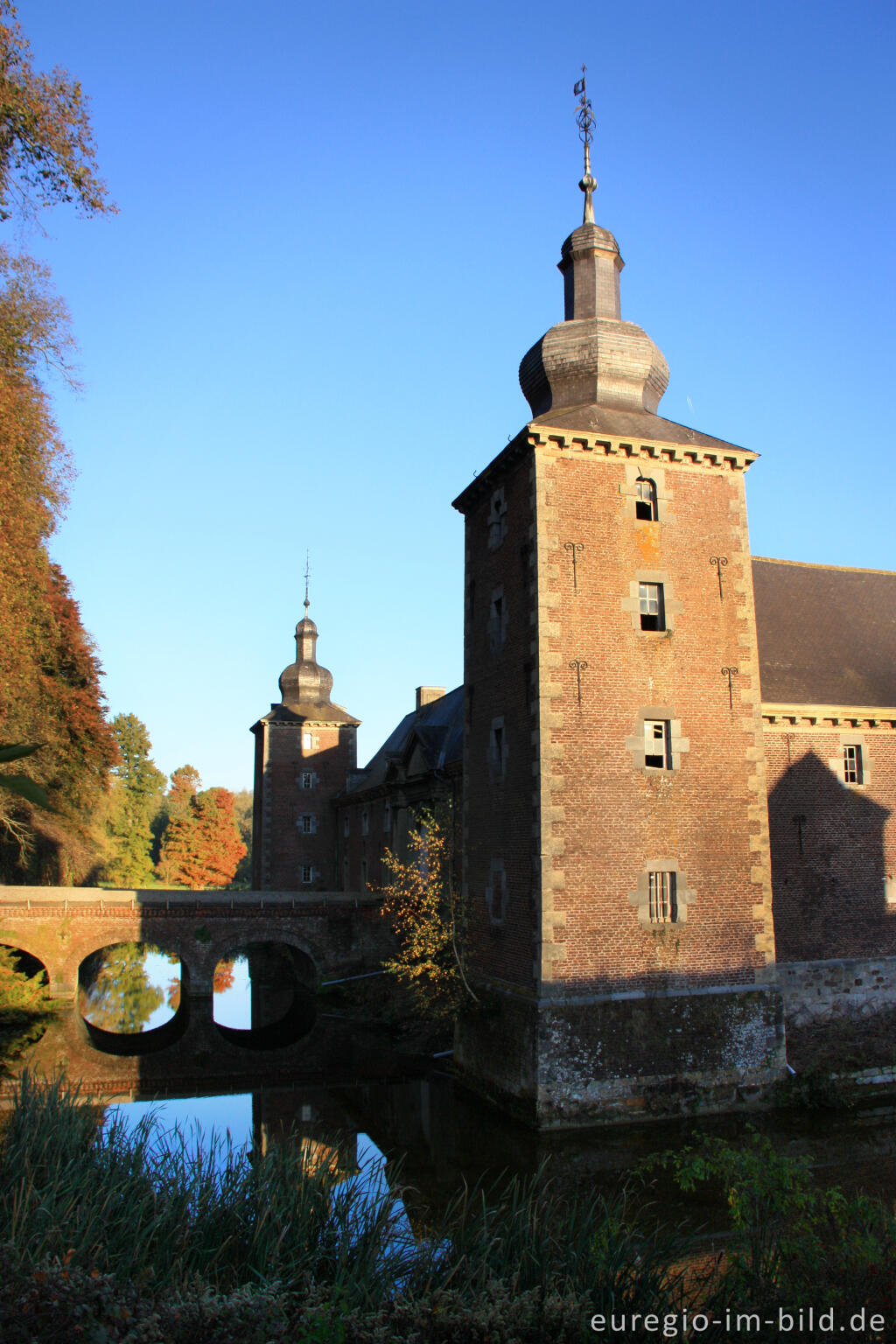 Detailansicht von Kasteel Neubourg / Schloss Neuburg