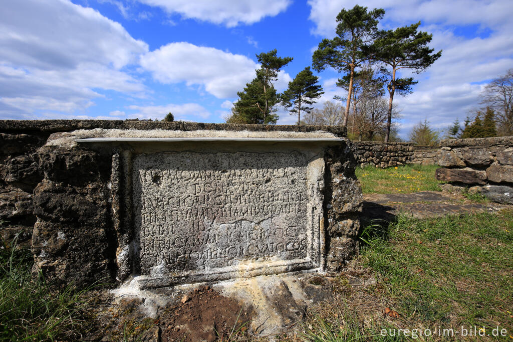 Detailansicht von Keltisch-römische Tempelanalge Juddekirchhof bei Gerolstein