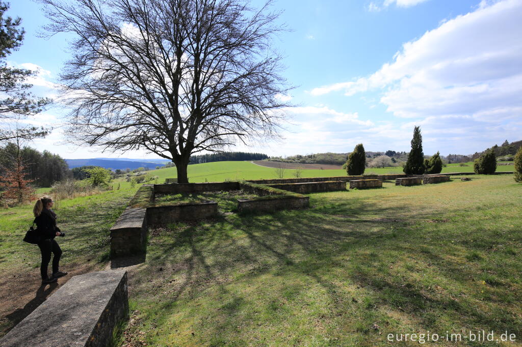 Detailansicht von Keltisch-römische Tempelanalge Juddekirchhof bei Gerolstein