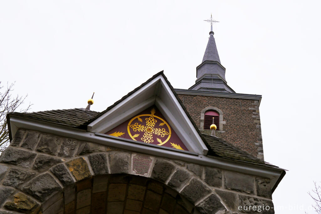 Detailansicht von Kirche St. Willibrord in Alt-Merkstein