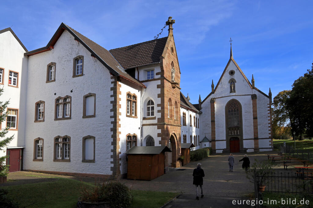 Detailansicht von Kloster Mariawald bei Heimbach