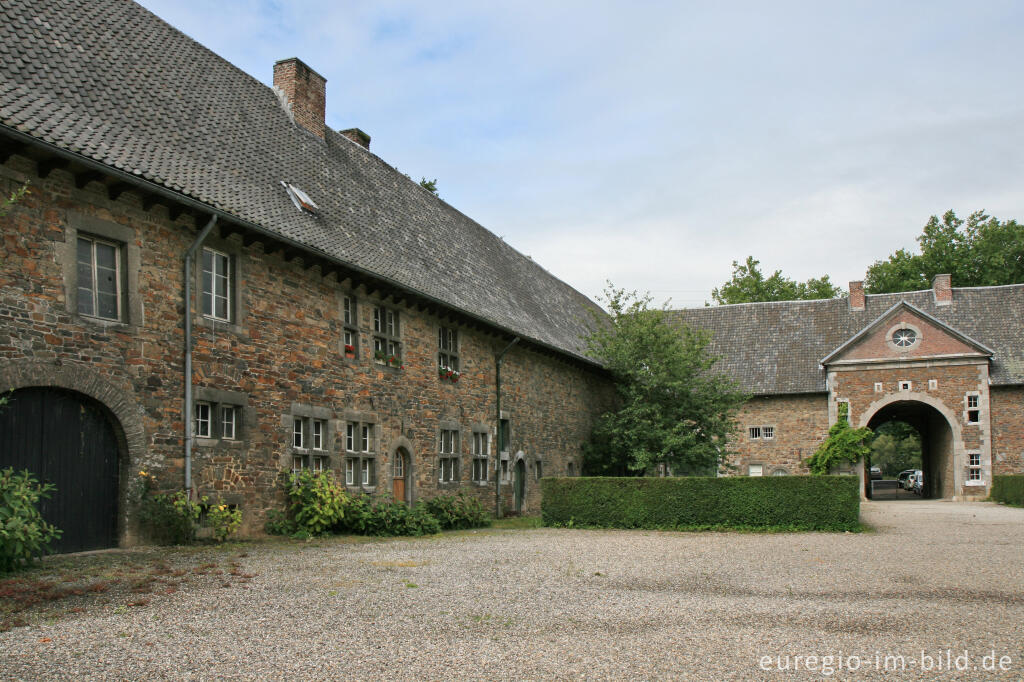 Detailansicht von Klosteranlage Val Dieu bei Aubel