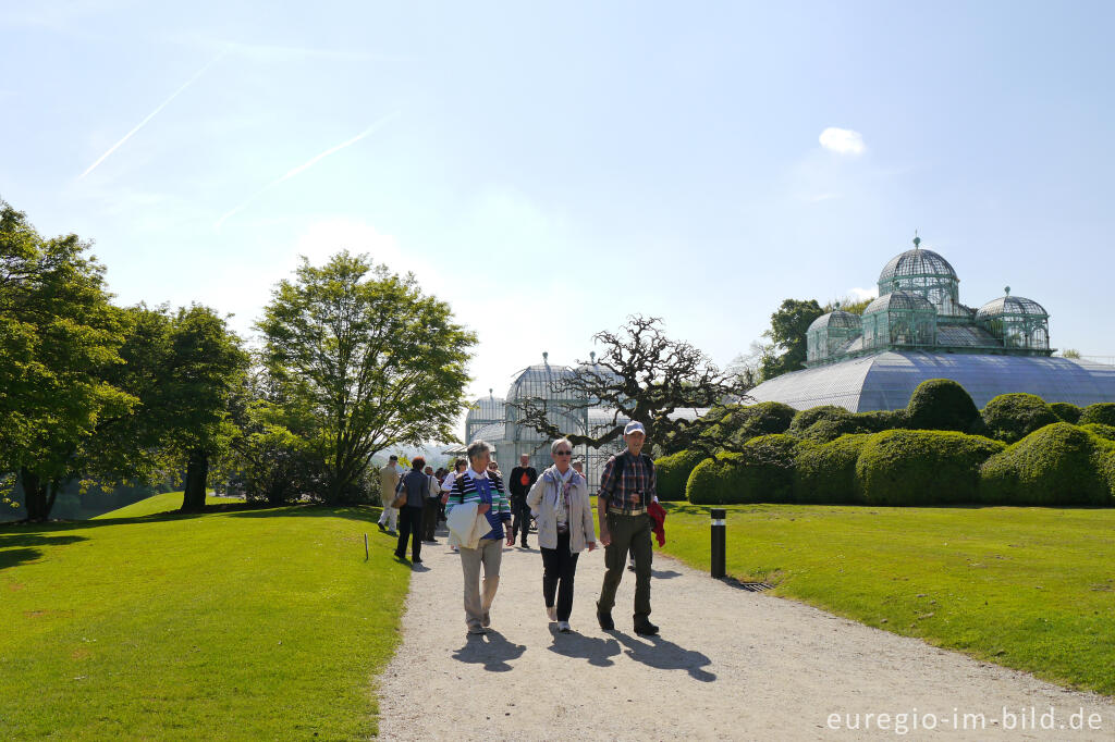 Königliche Gewächshäuser in Laken (Laeken) bei Brüssel