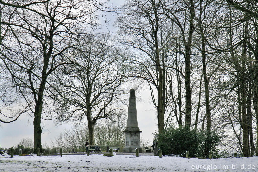 Detailansicht von Lousberg Obelisk