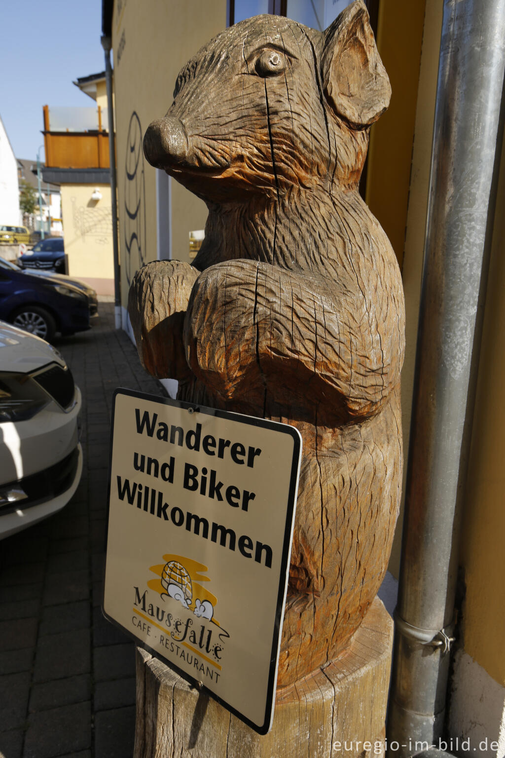 Detailansicht von Mäuse im Hotel / Cafe Mausefalle, Neroth