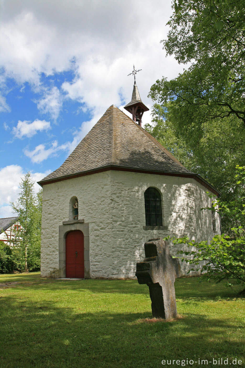 Detailansicht von Marienkapelle, Roetgen, Nordeifel