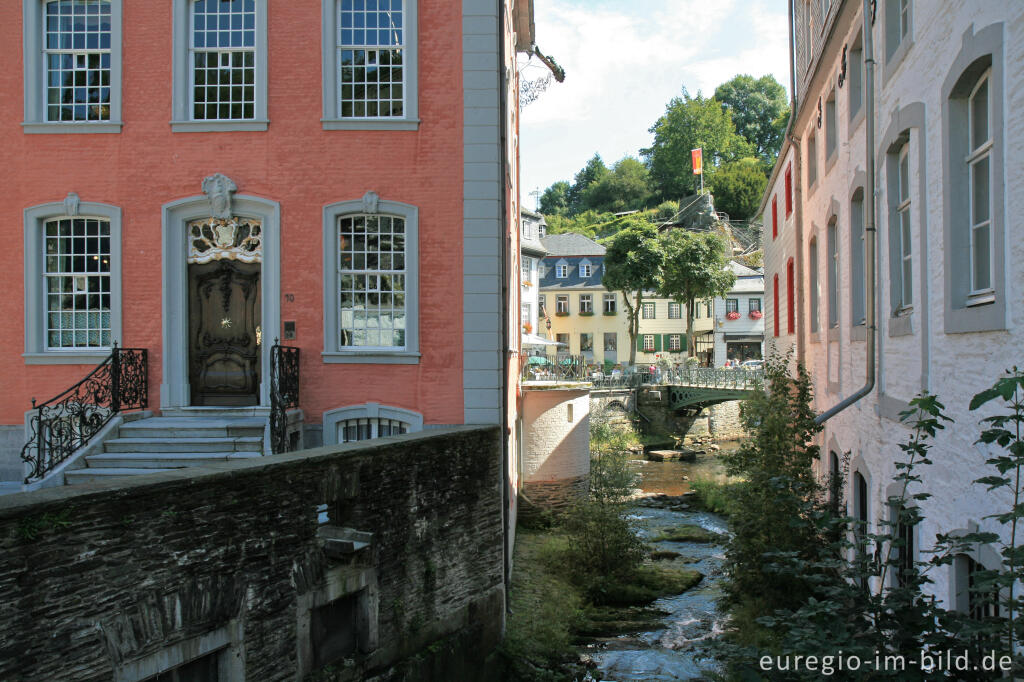 Detailansicht von Monschau in der Eifel