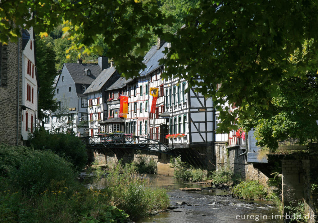 Detailansicht von Monschau in der Eifel