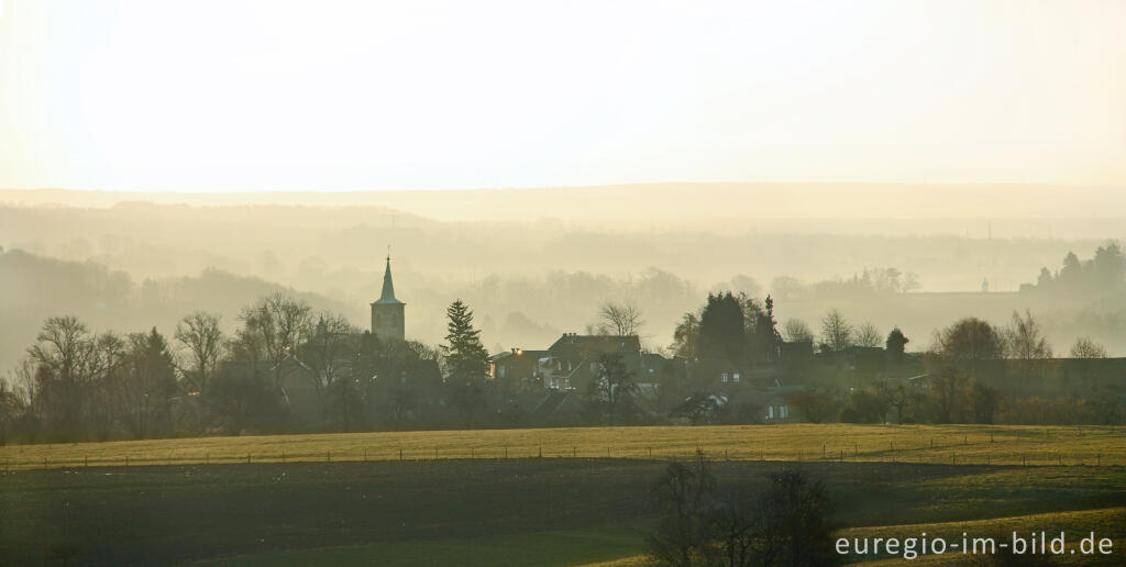 Detailansicht von Morgenstimmung im Tal der Göhl bei Sippenaeken