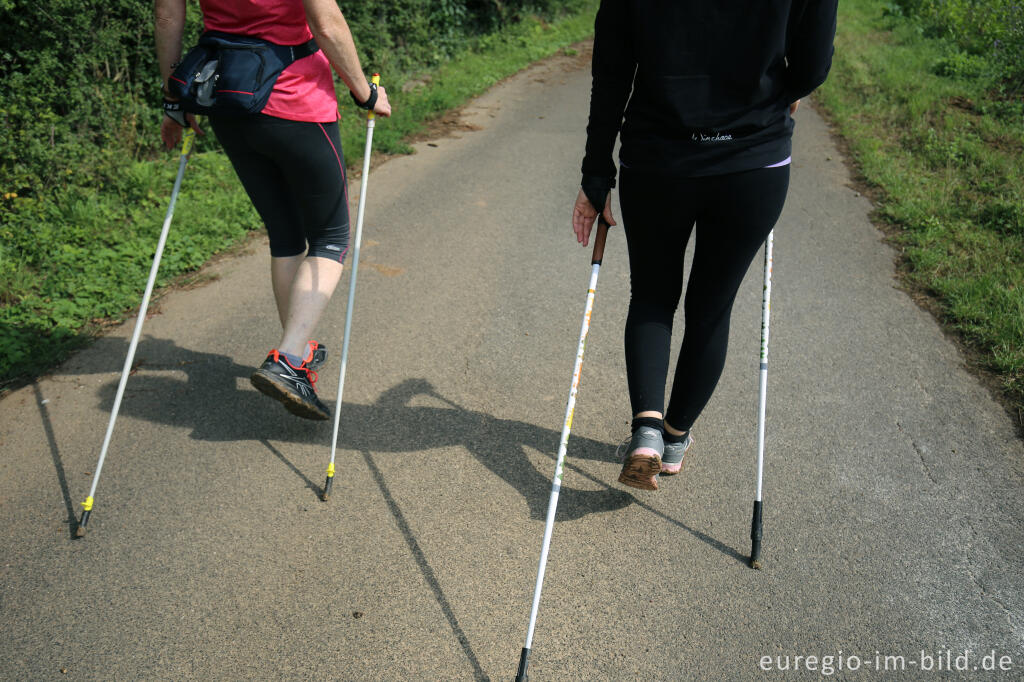 Detailansicht von Nordic Walking