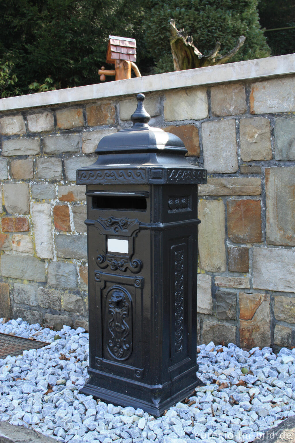 Detailansicht von Nostalgischer Briefkasten in Hergenrath