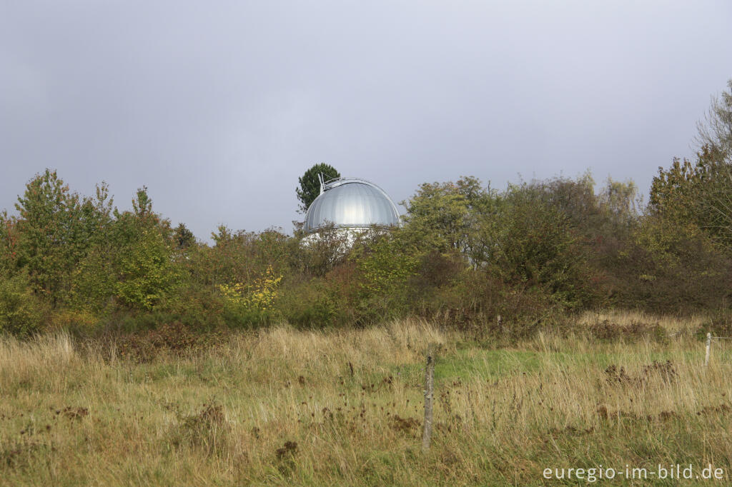 Detailansicht von Observatorium auf dem Hoher List bei Schalkenmehren