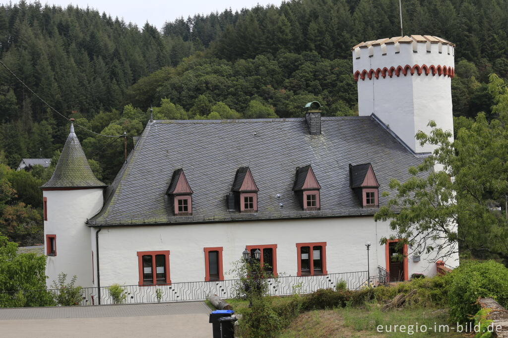 Detailansicht von Pfarrhaus, ehemaliges Vogthaus von 1624, Neuerburg,