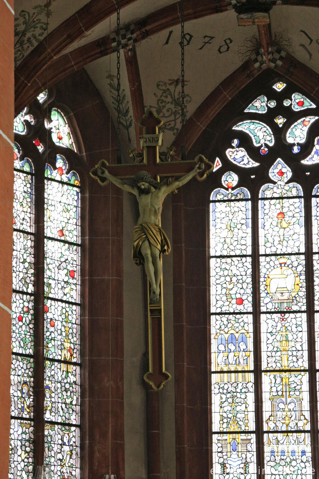 Detailansicht von Pfarrkirche St. Nikolaus in Neuerburg