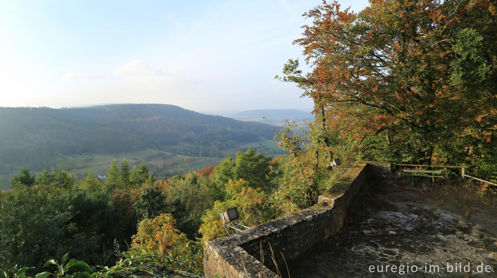 Detailansicht von Prümerburg, Rheinland-Pfalz