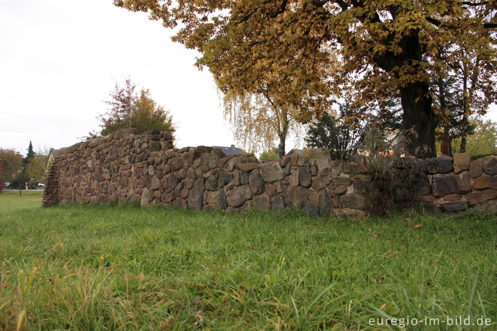 Detailansicht von Römische Langmauer  bei Herforst