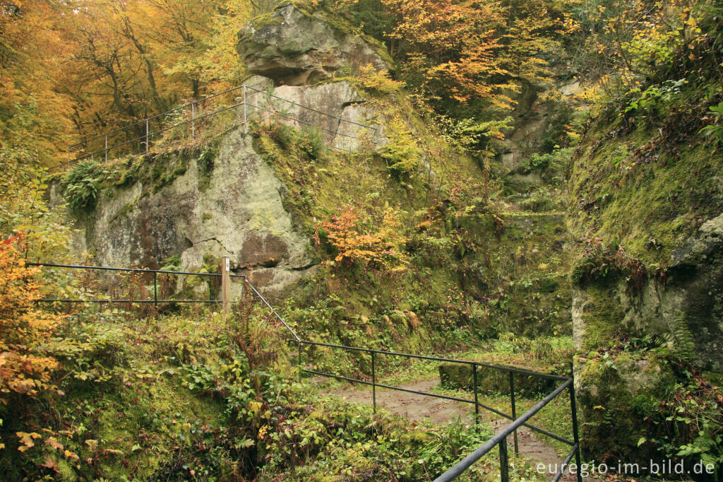 Detailansicht von Römisches Kupferbergwerk bei Kordel in der Südeifel