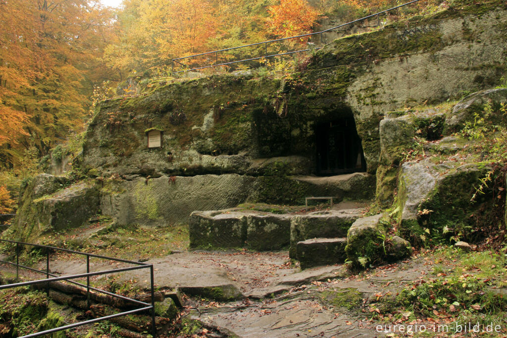 Detailansicht von Römisches Kupferbergwerk bei Kordel in der Südeifel