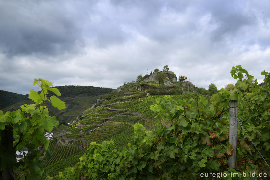 Detailansicht von Ruine der Saffenburg bei Mayschoß