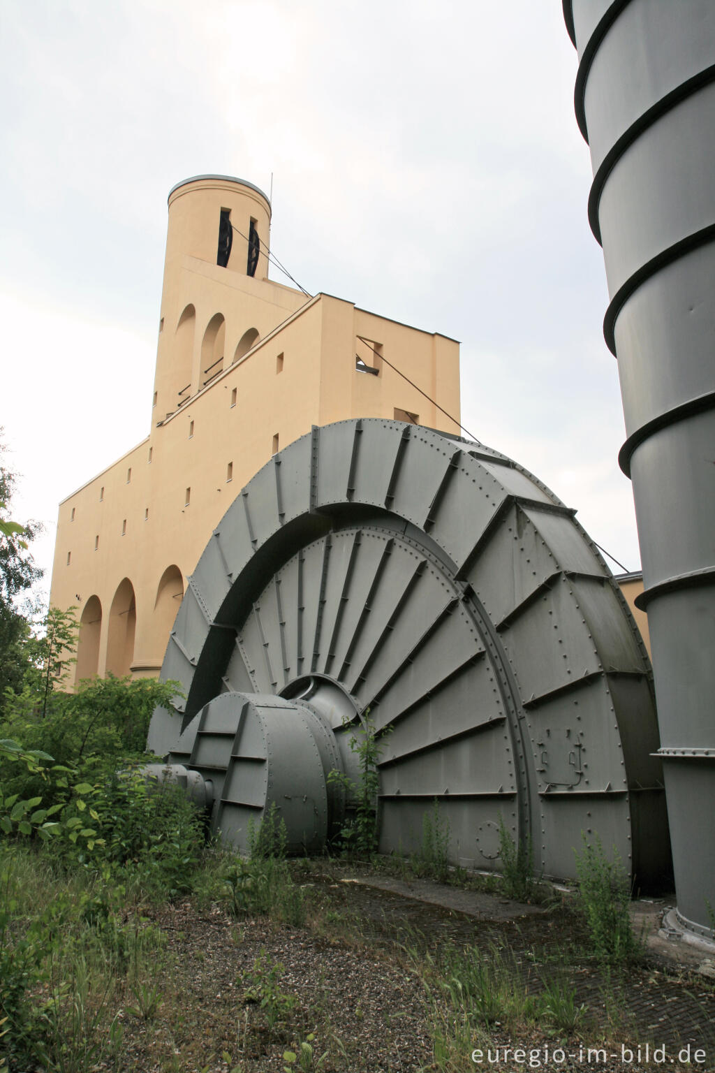 Detailansicht von Schacht Nulland in Kerkrade