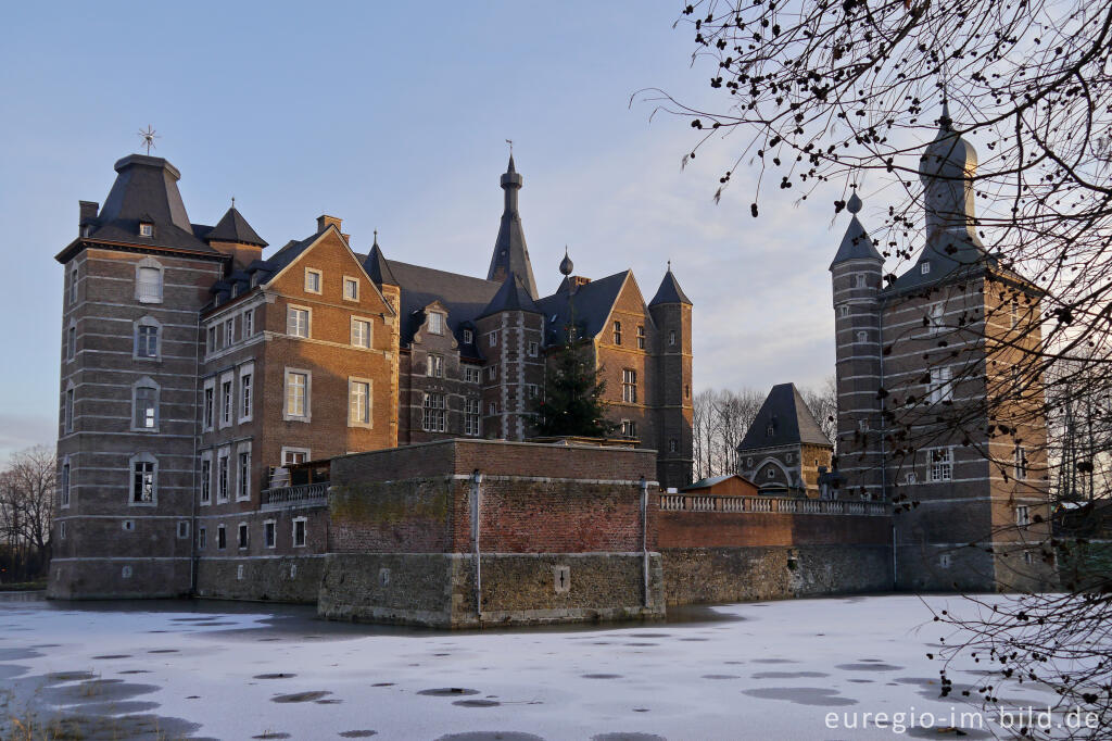 Detailansicht von Schloss Merode bei Langerwehe