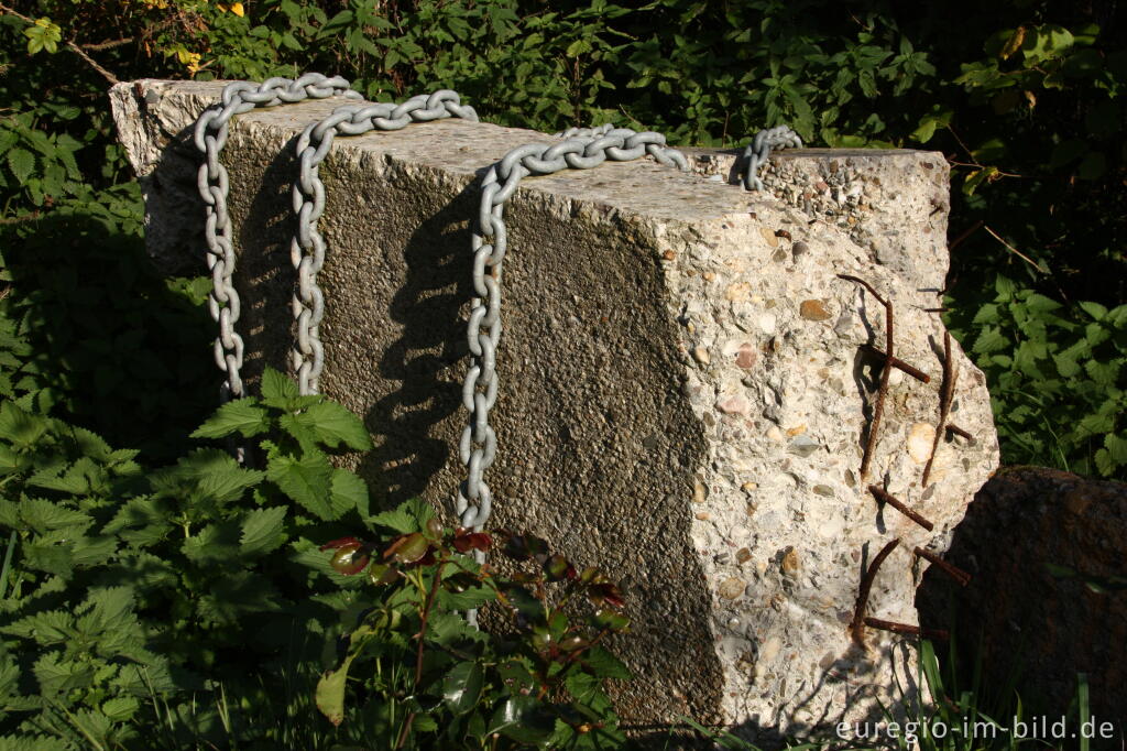 Detailansicht von Skulptur "Dialog" von Friedrich Ostenrath,  Hortus Dialogus