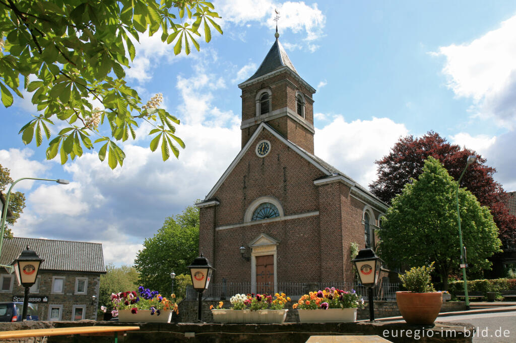 Detailansicht von St. Antonius, Rott, Gemeinde Roetgen