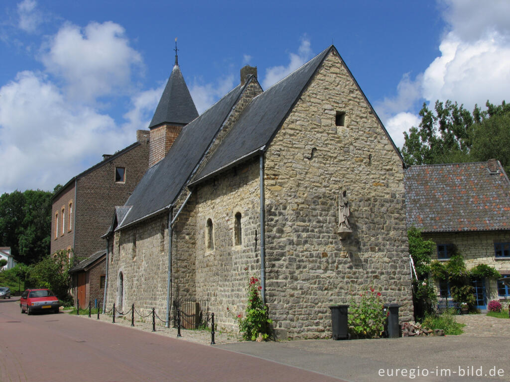 Detailansicht von St. Catharinakapel in Lemiers bei Vaals, NL