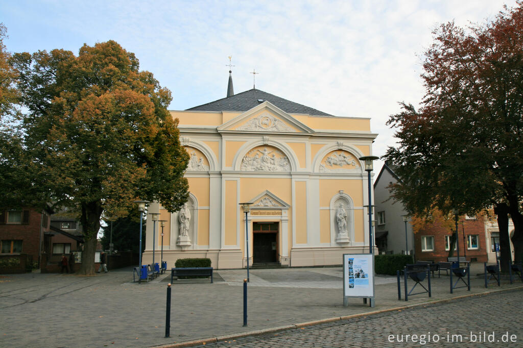 Detailansicht von St. Katharina, Herzogenrath-Kohlscheid, Markt