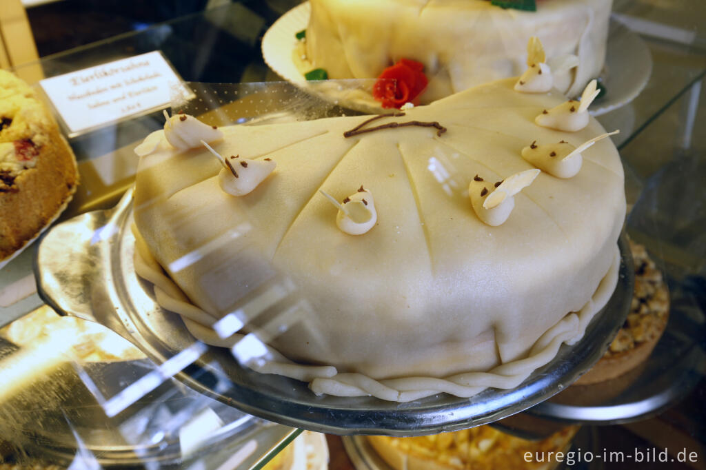 Detailansicht von Torte im im Hotel / Cafe Mausefalle, Neroth