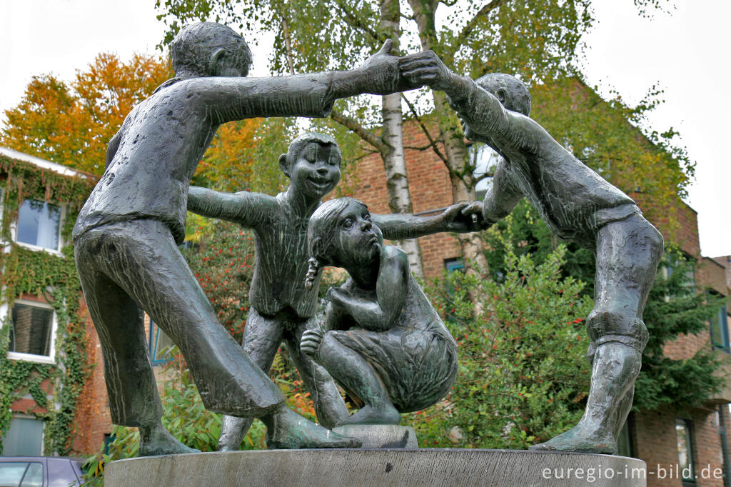 Detailansicht von Türelüre-Lißche, Brunnen, Aachen