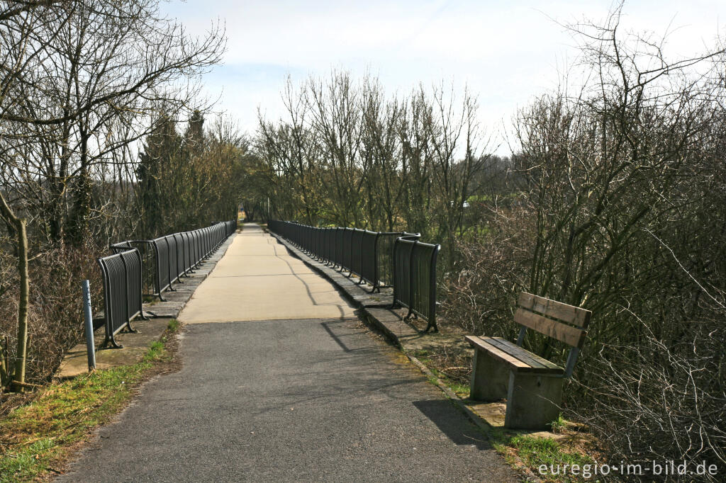 Detailansicht von Vennbahnbrücke südlich von Kornelimünster