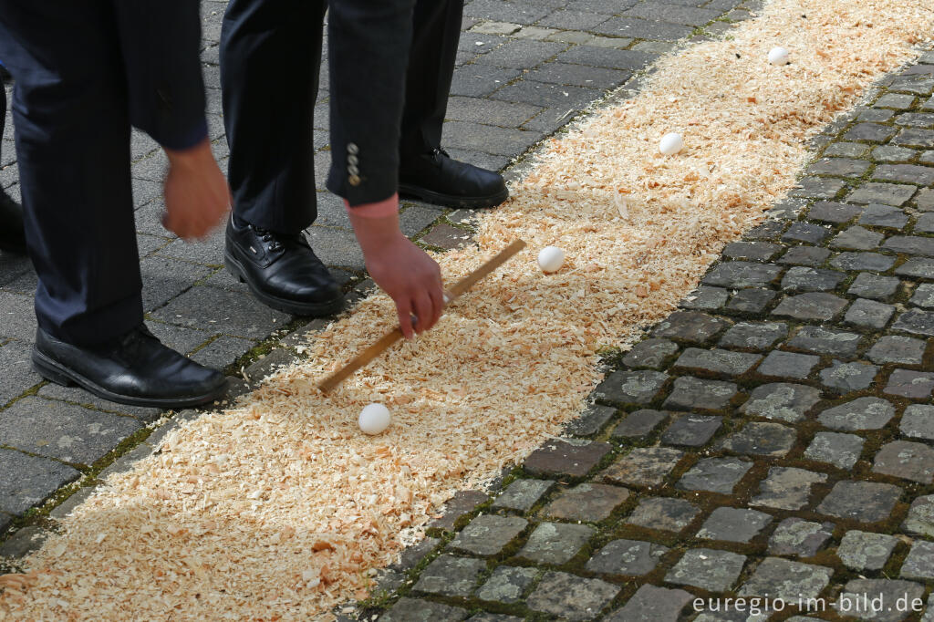 Vorbereitungen für die Schönecker Eierlage von 2018