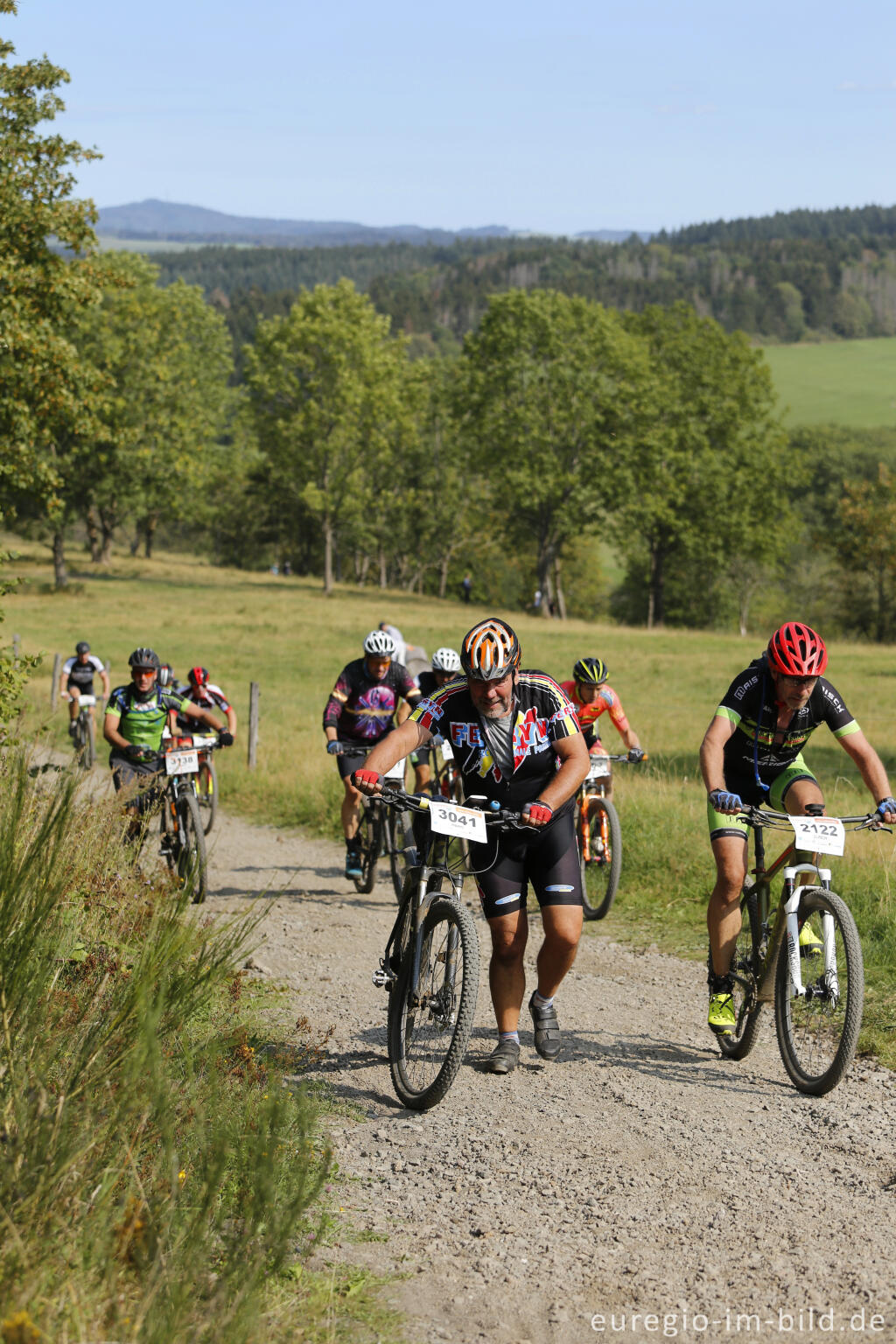 Detailansicht von VulkanBike-Marathon, Mäuseberg bei Daun