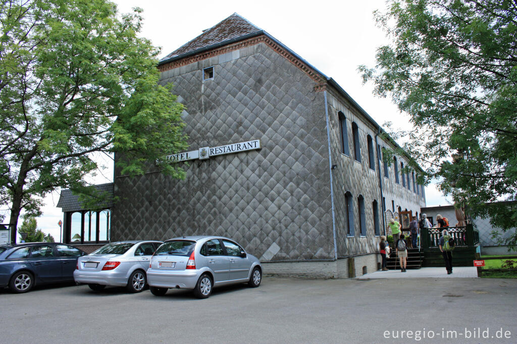 Wanderparkplatz beim Hotel Restaurant "Auberge de la Fagne" bei Xhoffraix