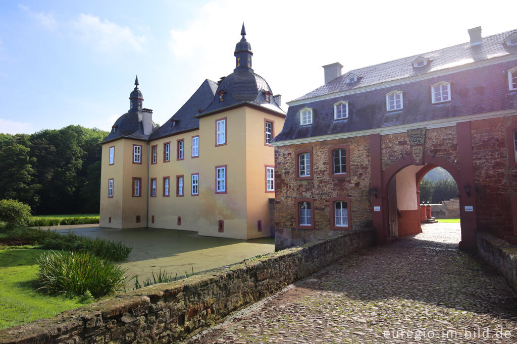 Detailansicht von Wasserschloss Eicks