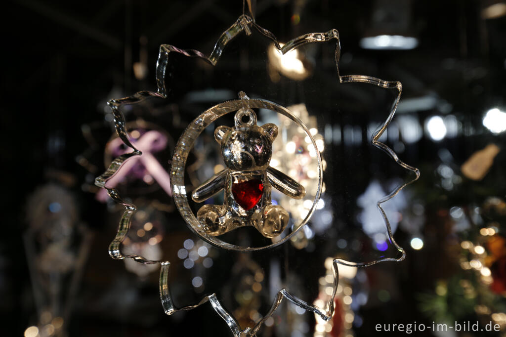 Detailansicht von Weihnachtsmarkt in der Fluweelengrotte in Valkenburg