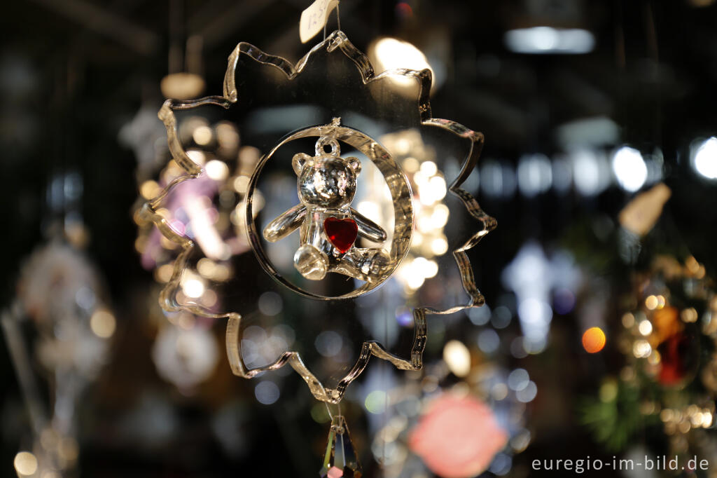 Detailansicht von Weihnachtsmarkt in der Fluweelengrotte in Valkenburg