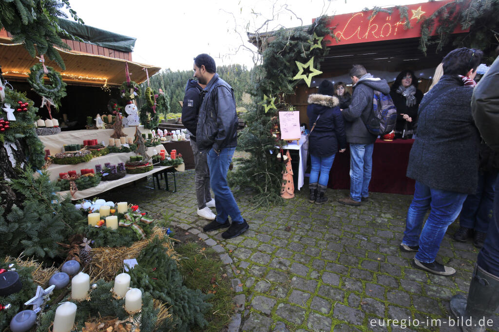 Detailansicht von Weihnachtsmarkt in Reifferscheid, Gemeinde Hellenthal