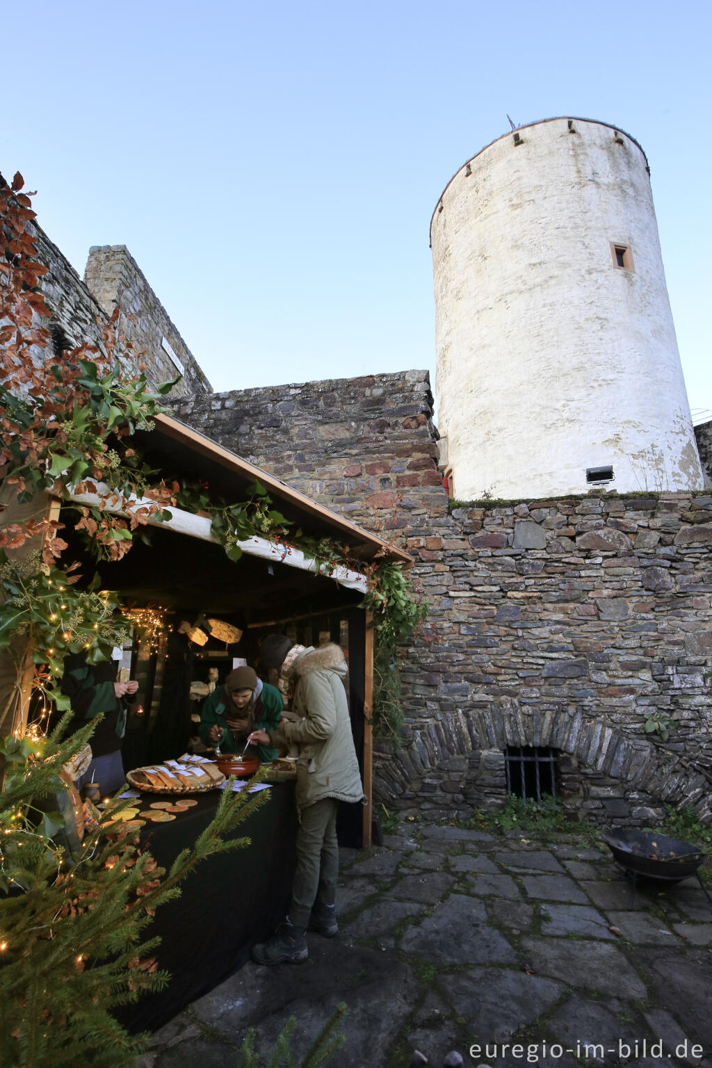 Detailansicht von Weihnachtsmarkt in Reifferscheid, Gemeinde Hellenthal