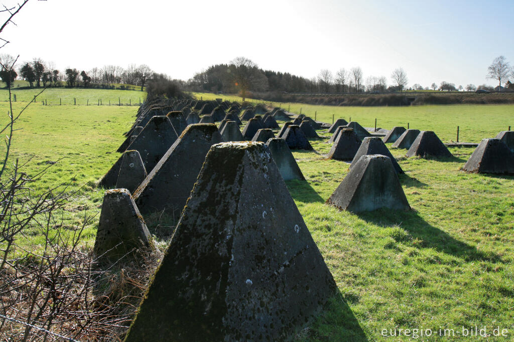 Detailansicht von Westwall bei Aachen-Schmithof 