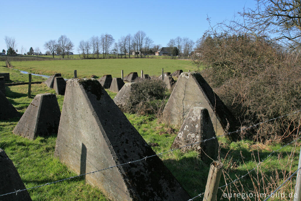 Detailansicht von Westwall bei Aachen-Schmithof