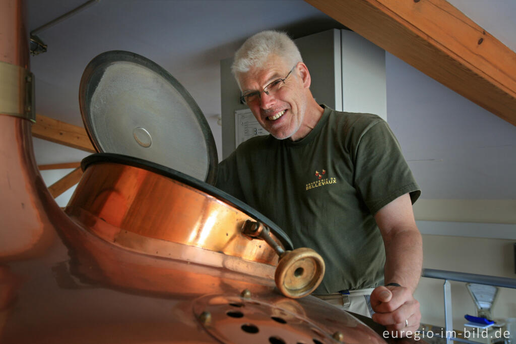 Detailansicht von Wil Schuwer von der  Brauerei "Brasserie de Bellevaux" 