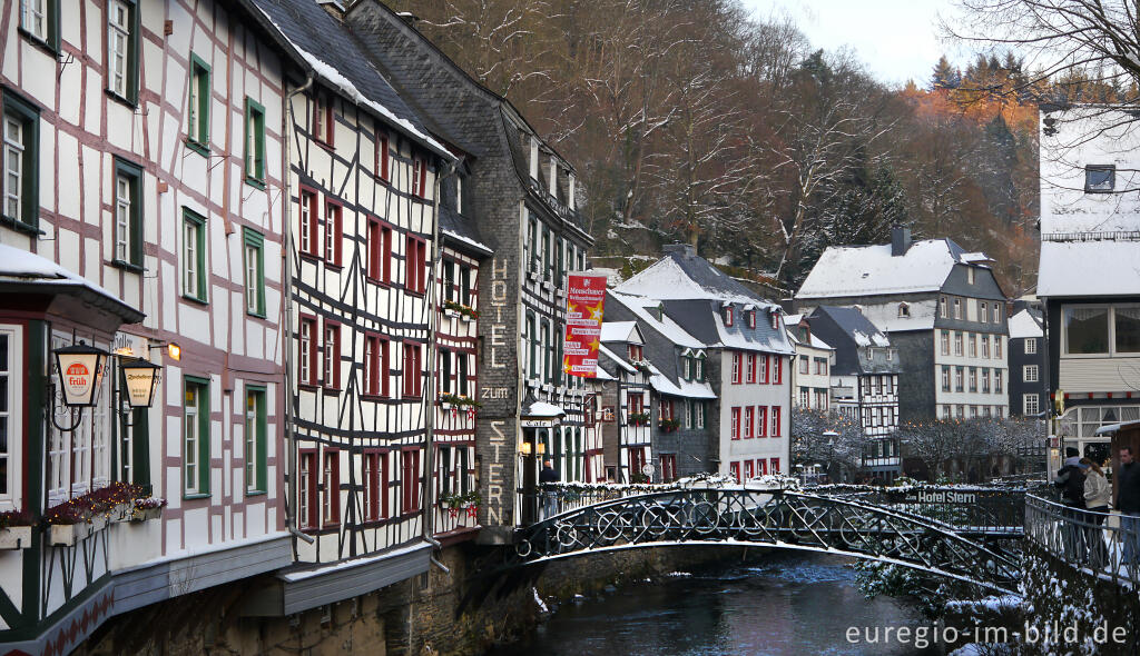 Detailansicht von Winterliches Monschau
