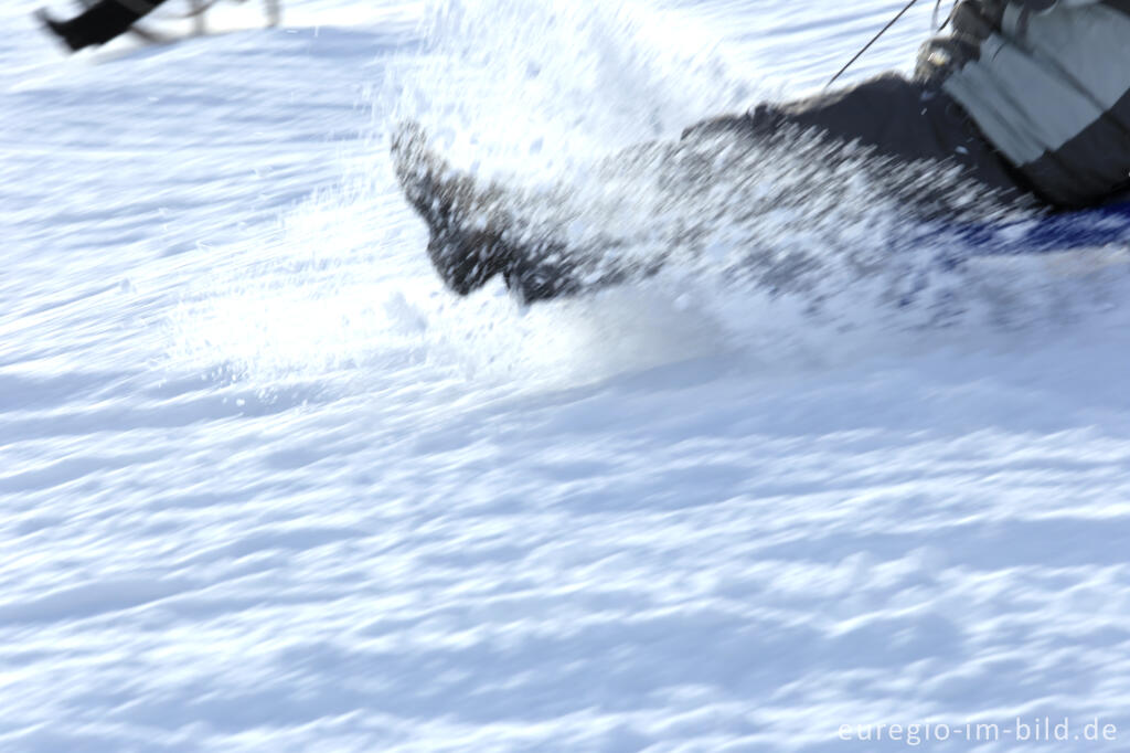 Detailansicht von Wintersportgebiet "Weißer Stein" bei Hellenthal-Udenbreth