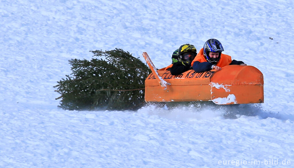 Detailansicht von Wintersportgebiet "Weißer Stein" bei Hellenthal-Udenbreth