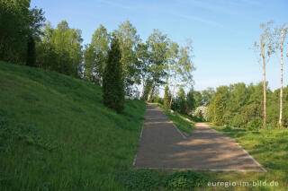 Aufgang zur großen Kalkhalde, Kalkhaldenpark Würselen