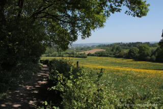 Ausblick vom Philippionsweg bei Aachen-Hanbruch