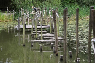 Barfuß im Schutterspark in Brunssum