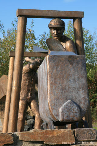 Bergarbeiterdenkmal, Würselen